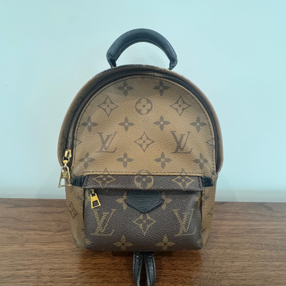 Louis Vuitton Tan and Brown Monogram Backpack